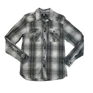 Mens Rock & Republic Plaid button down long sleeve